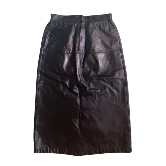 Wilsons Leather Dresses & Skirts - Vintage Wilson’s genuine leather skirt pencil style black